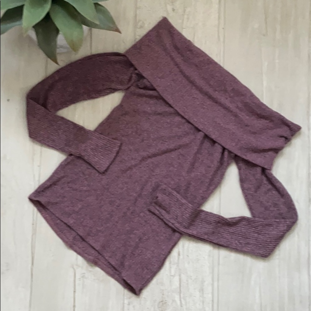 Express • Off the Shoulder Sweater